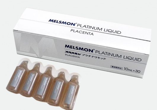Nhau thai ngựa Melsmon Platinum Liquid Placenta